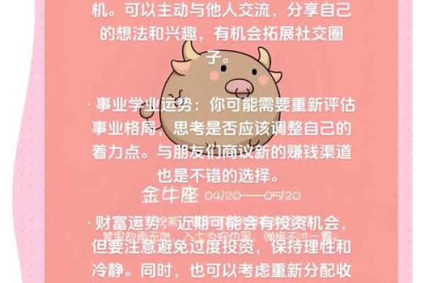 2025年金牛座的运势 2025年金牛座运势详解财运爱情与事业全面解析 2025年金牛座的运势 2025年金牛座运势详解财运爱情与事业全面解析
