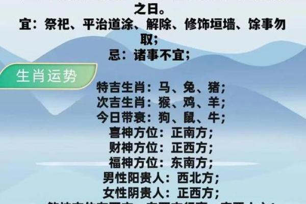 动土万年历 动土万年历