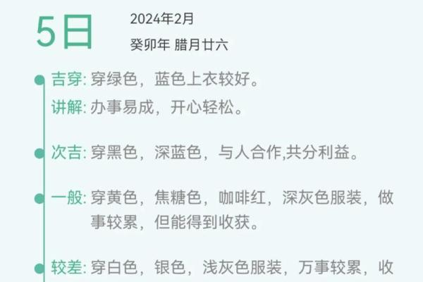 2025年3月9五行穿衣分享查询