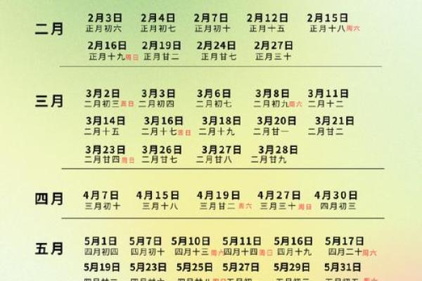 结婚日期2025年 结婚日期2025年