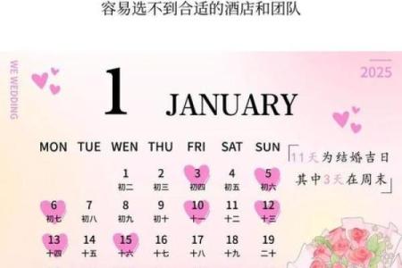 2025年4月份结婚吉日时间表图片(2025年结婚日子)