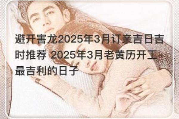 2025年3月适合订婚的日子