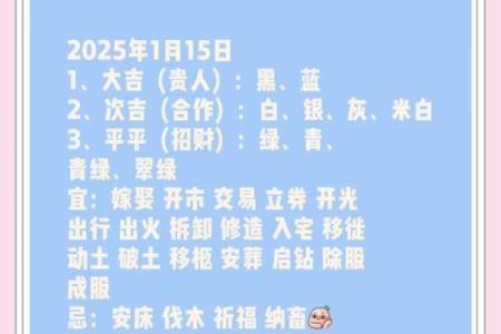 每日五行穿衣指南2025年4月13日