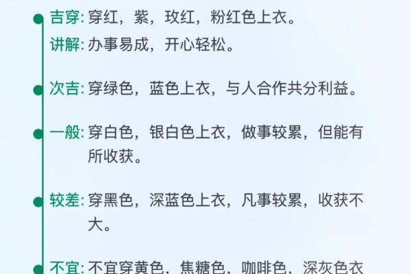 2025年4月16日每日穿衣五行颜色运势 2025年4月16日每日穿衣五行颜色运势