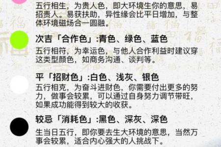 2025年3月20日今日五行穿衣颜色大吉