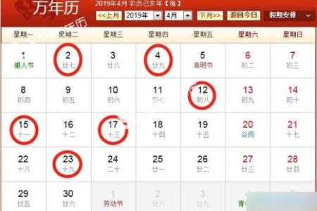 4月份提车的黄道吉日