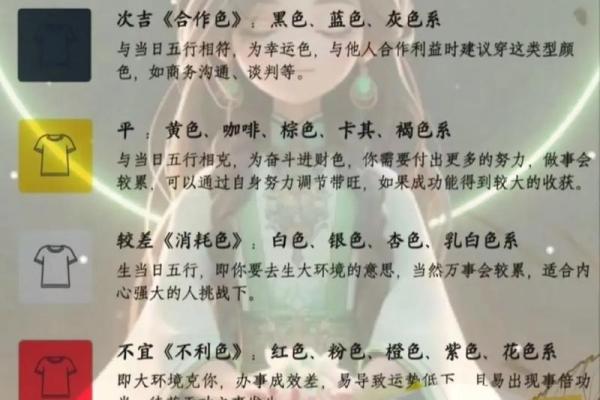 五行穿衣每日穿搭2025年4月11日 五行穿衣每日穿搭2025年4月11日