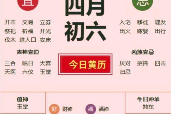 2025年4月份黄道吉日一览表及时间查询 2025年4月份黄道吉日一览表及时间查询