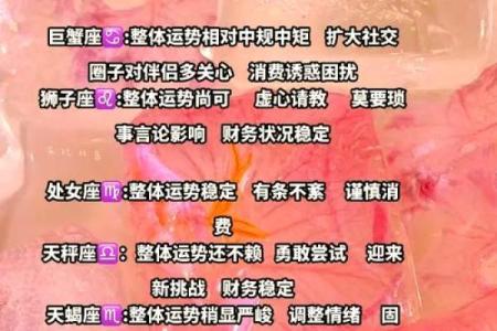 12星座每天的运势_12星座每天运势运程