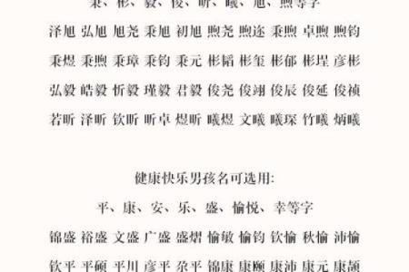 哪些字适合给早上7点出生的属鼠男孩起名姓名