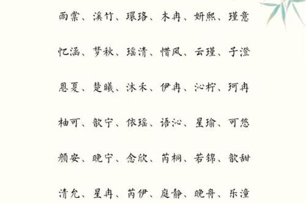 2021年7月5日出生的女孩取名大全,清新有诗意姓名