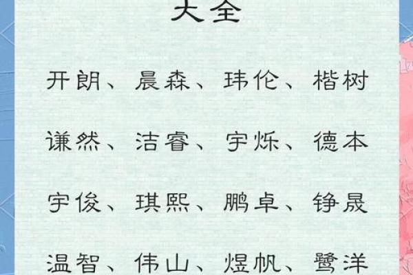 2019年3月22号卯时出生的男孩应该起什么样的名字姓名
