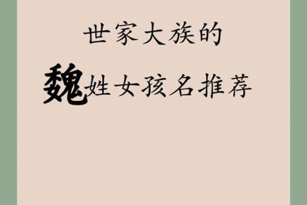 魏姓女孩名字大全-魏姓女孩起名字大全-魏姓名字大全姓名